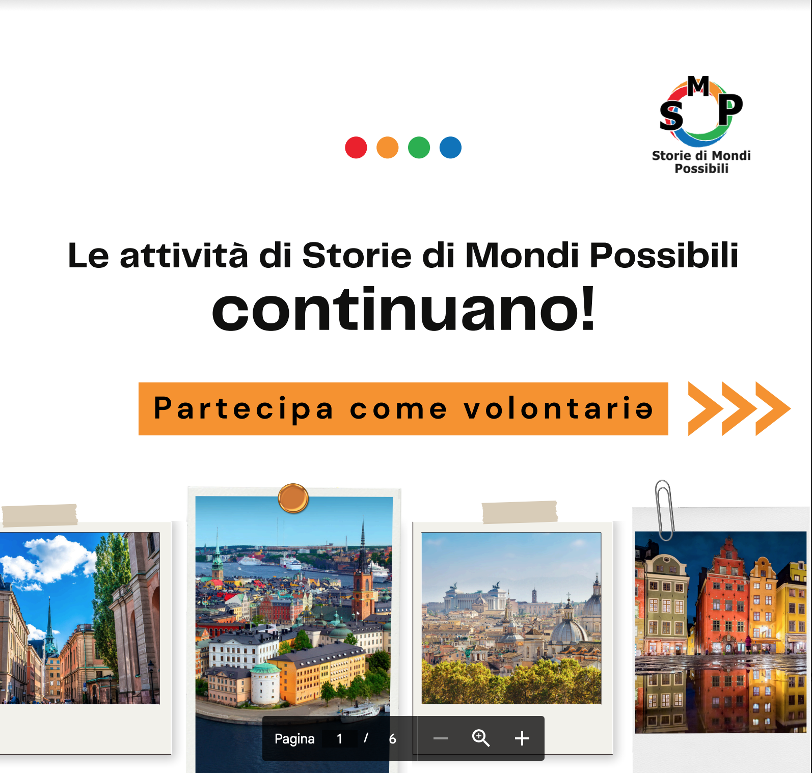 Le attività continuano SITO SMP